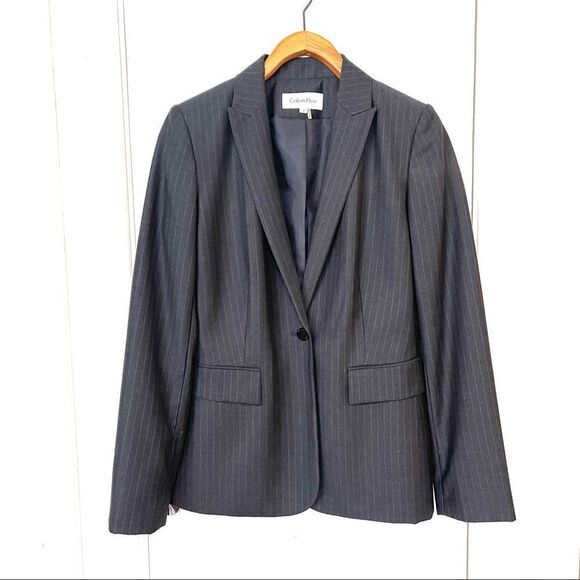 Calvin Klein gray blazer  - Picture 1 of 9